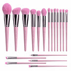 The Pink Court Collection 18 Piece Brush Set