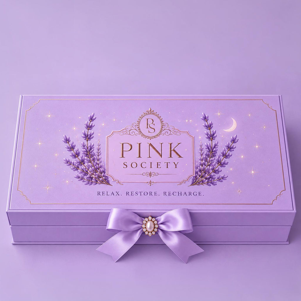 Pink Society Lavender Nighttime Edition Skincare Collection