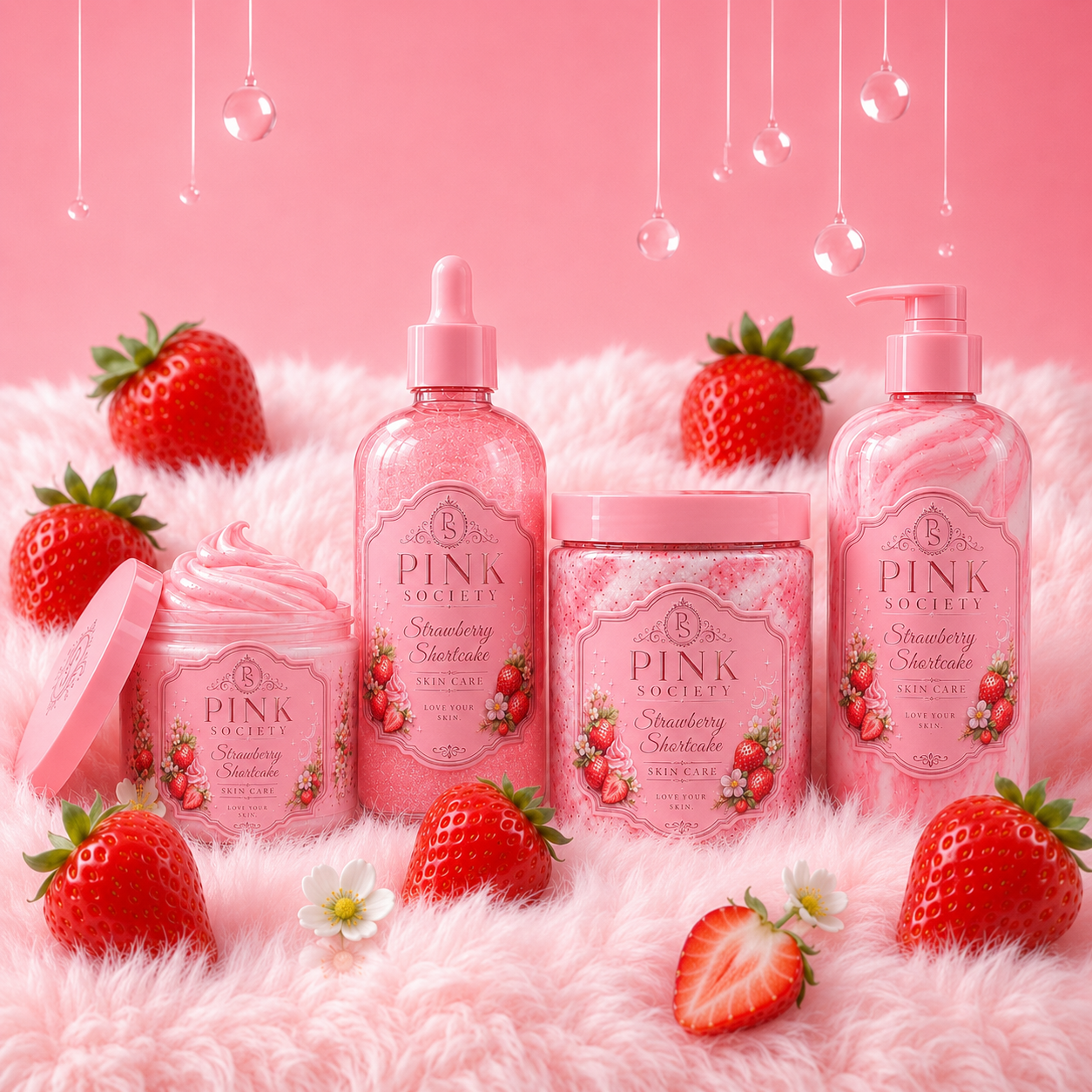 Pink Society – Strawberry Shortcake Skincare Collection