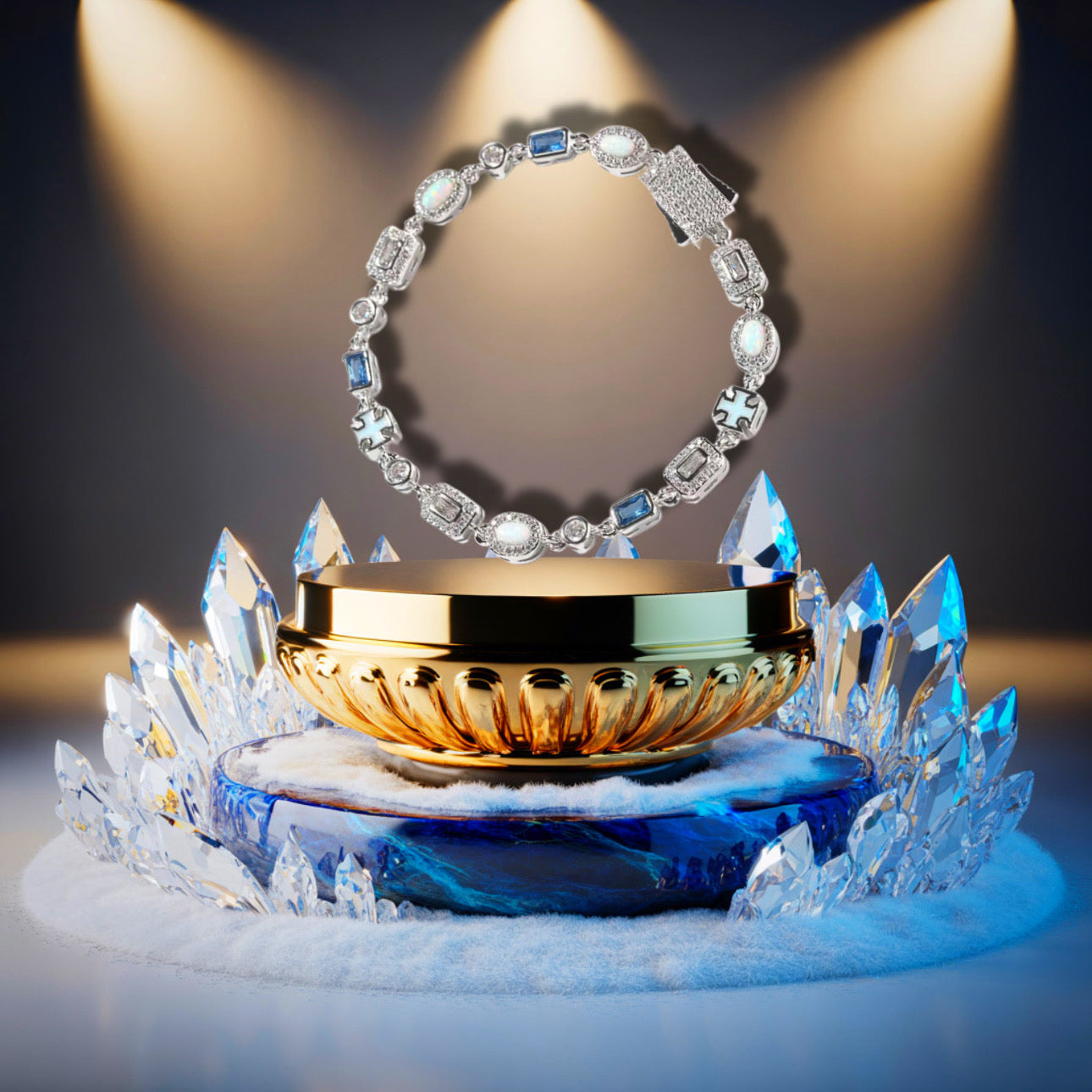 The Icelene Bracelet — Gold & Silver Edition