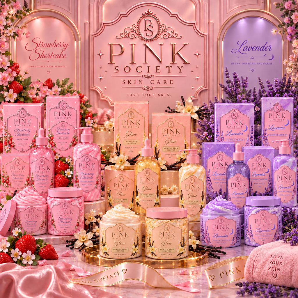 Pink Society Body Care Collection
