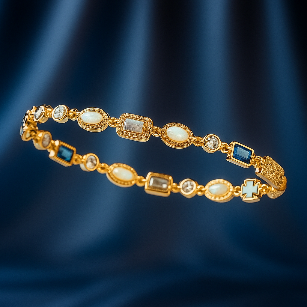 The Icelene Bracelet — Gold & Silver Edition