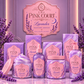 The Pink Court Lavender Nighttime Edition Skincare Collection