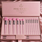 Pink Society Collection 18 piece Brush Set