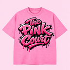 The Pink Court Signature Graphic Tee Collection