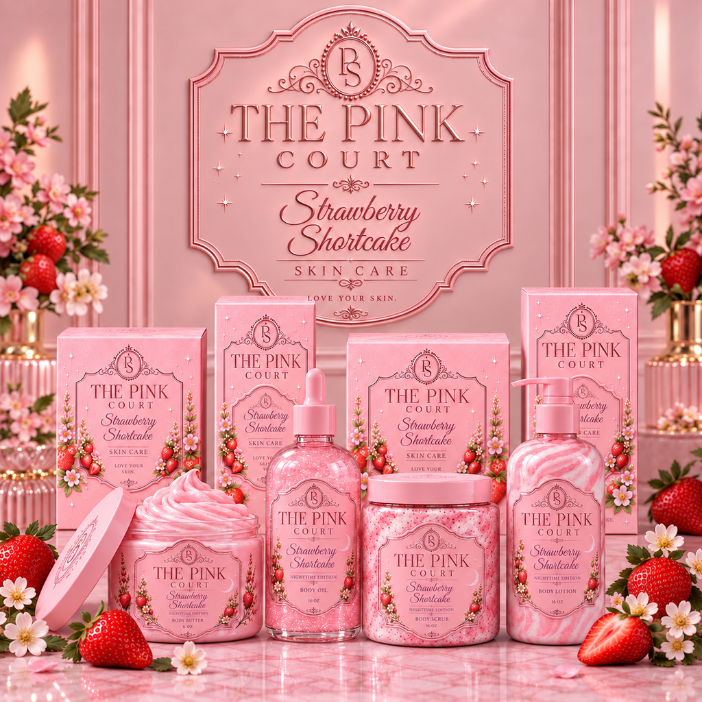 The Pink Court Body Care Collection