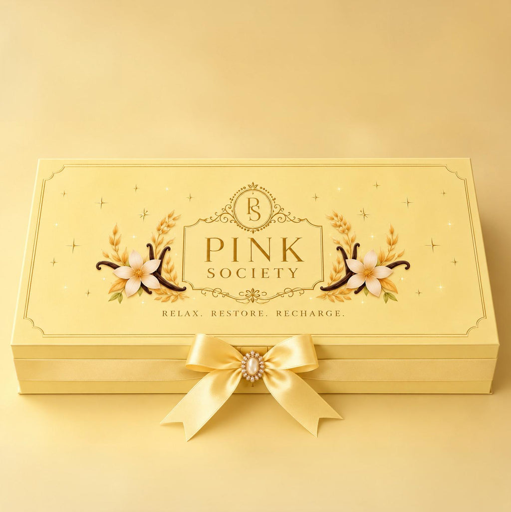 Pink Society Glow – Vanilla Bean Skincare Collection