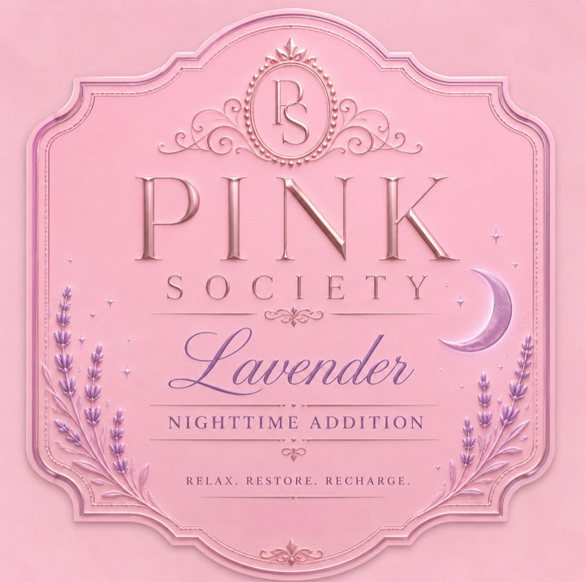 Pink Society Lavender Nighttime Edition Skincare Collection