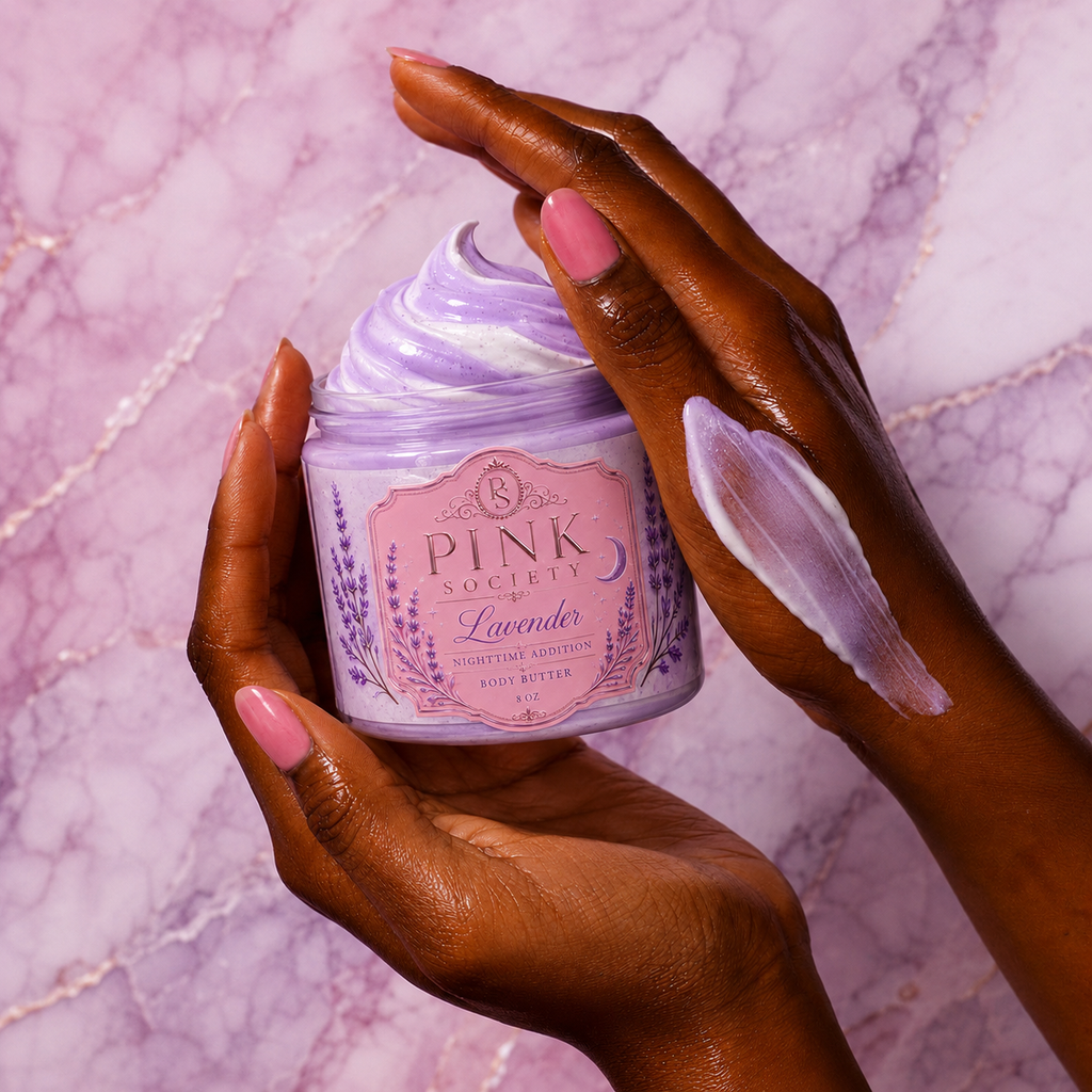 Pink Society Lavender Nighttime Edition Skincare Collection