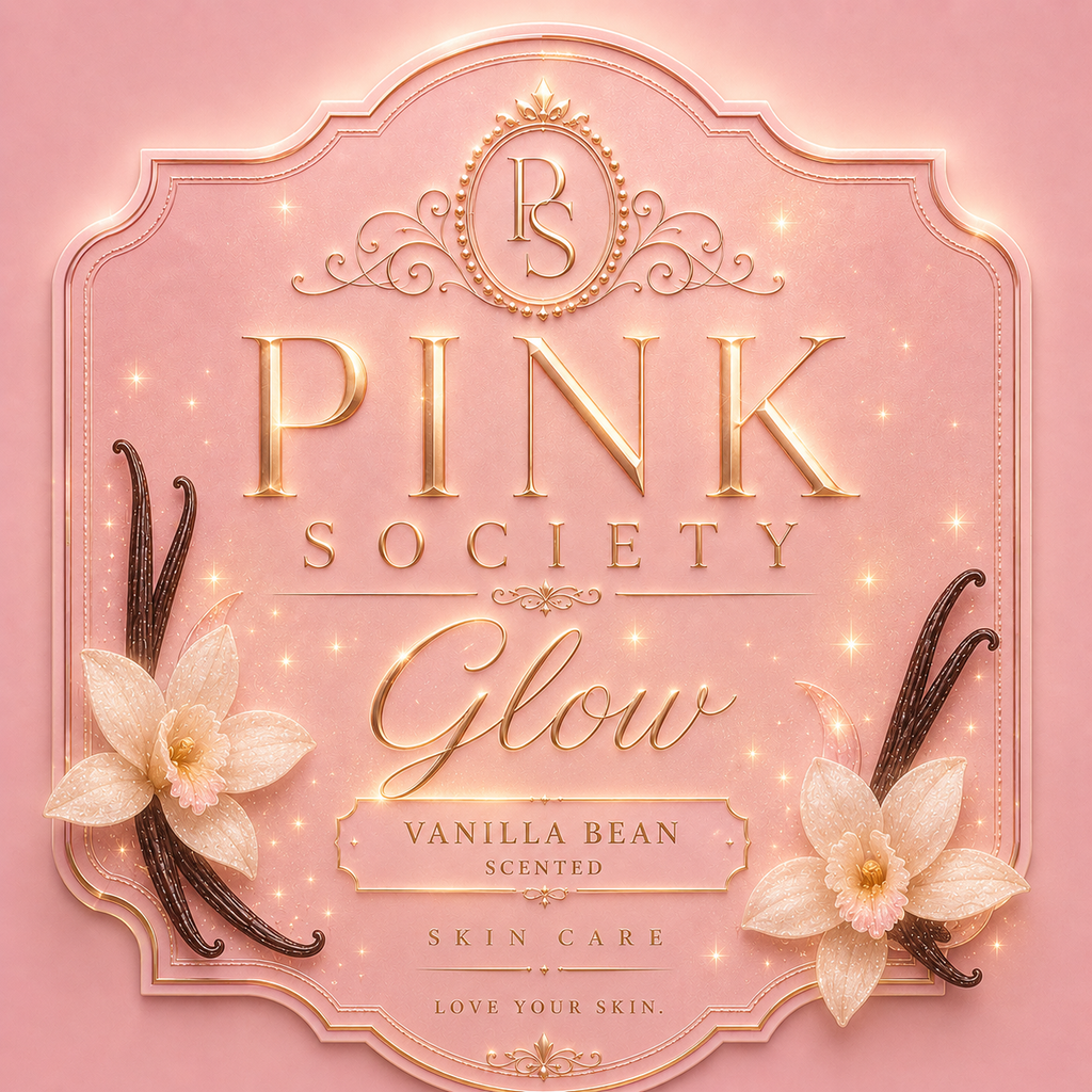 Pink Society Glow – Vanilla Bean Skincare Collection