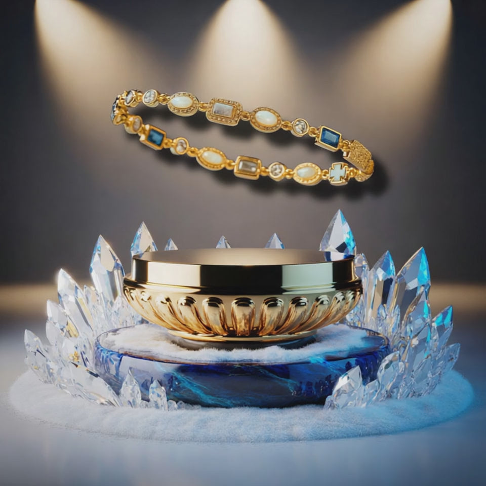 The Icelene Bracelet — Gold & Silver Edition